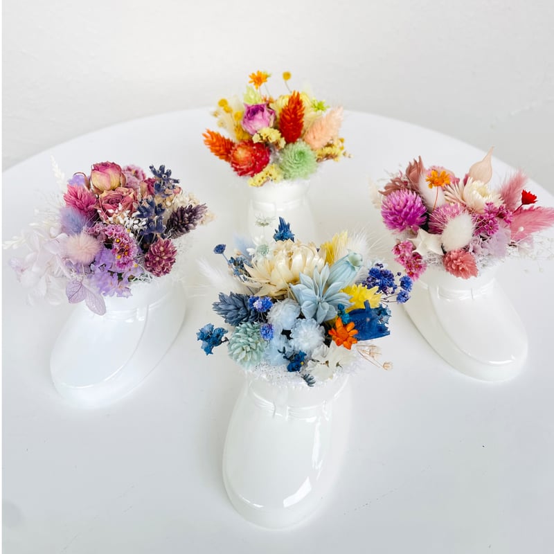 現品限り】フラワーBOX&ベビーシューズセット