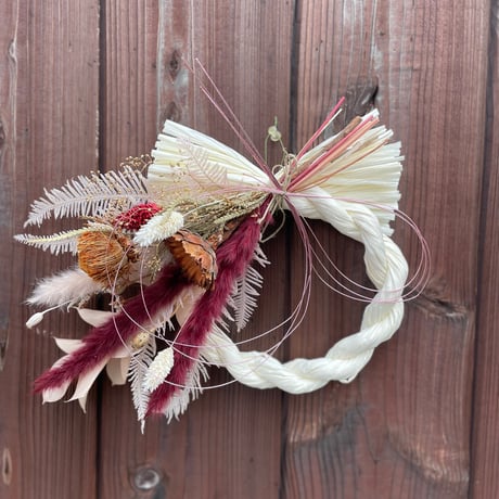 ドライフラワーしめ縄 | STORES