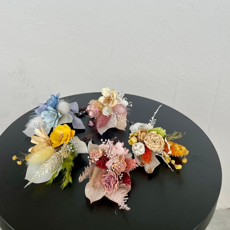 オーダー受付　コサージュor髪飾り プリザーブドフラワー コサージュor髪飾り プリザーブドフラワー オーダー受付 オーダー受付
