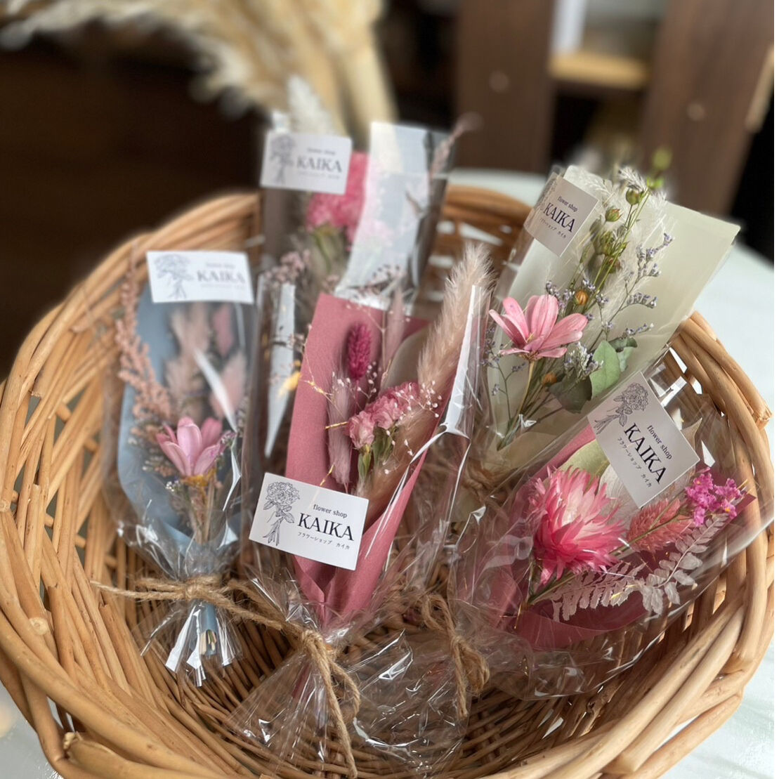ドライフラワー　ミニブーケ　・.＊専用ぺージ.・＊ ドライフラワーミニブーケ 選べる10個セット】 | flowershop KAIKA