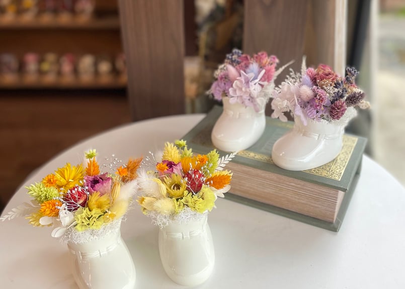 ドライフラワーベビーシューズ】 | flowershop KAIKA