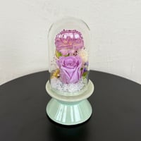【お供えグラスアレンジ　陶器グリーン】
