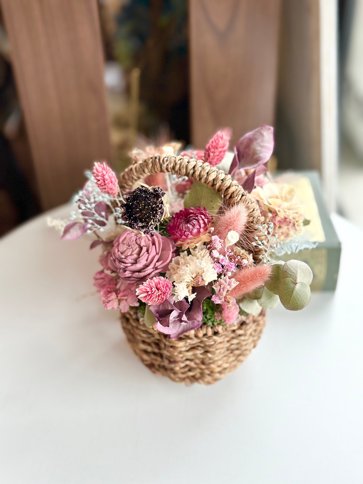 バスケットアレンジ S】 | flowershop KAIKA