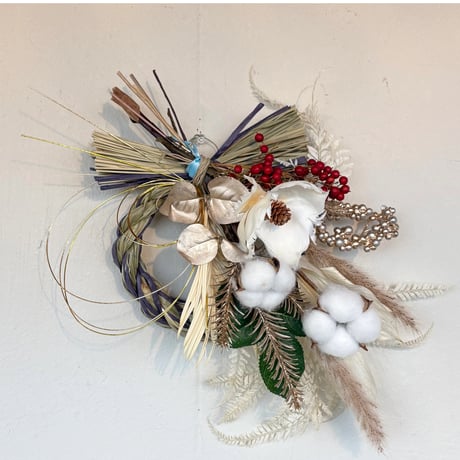 ドライフラワーしめ縄 | STORES
