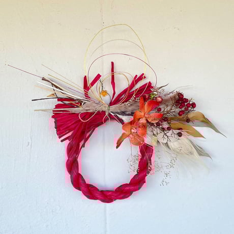 8.しめ縄リース