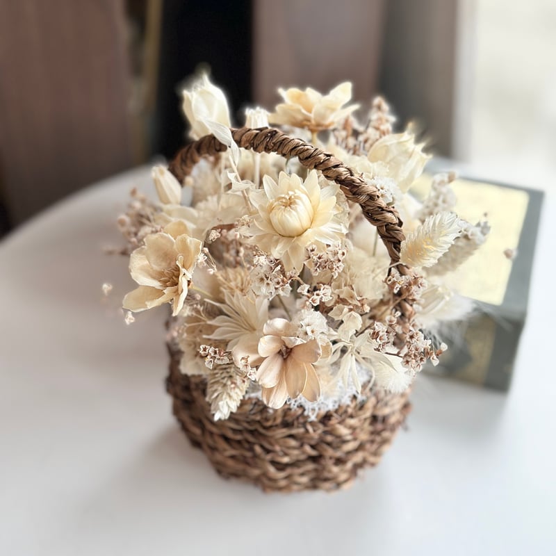 バスケットアレンジ S】 | flowershop KAIKA
