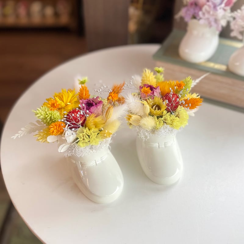 ドライフラワーベビーシューズ】 | flowershop KAIKA