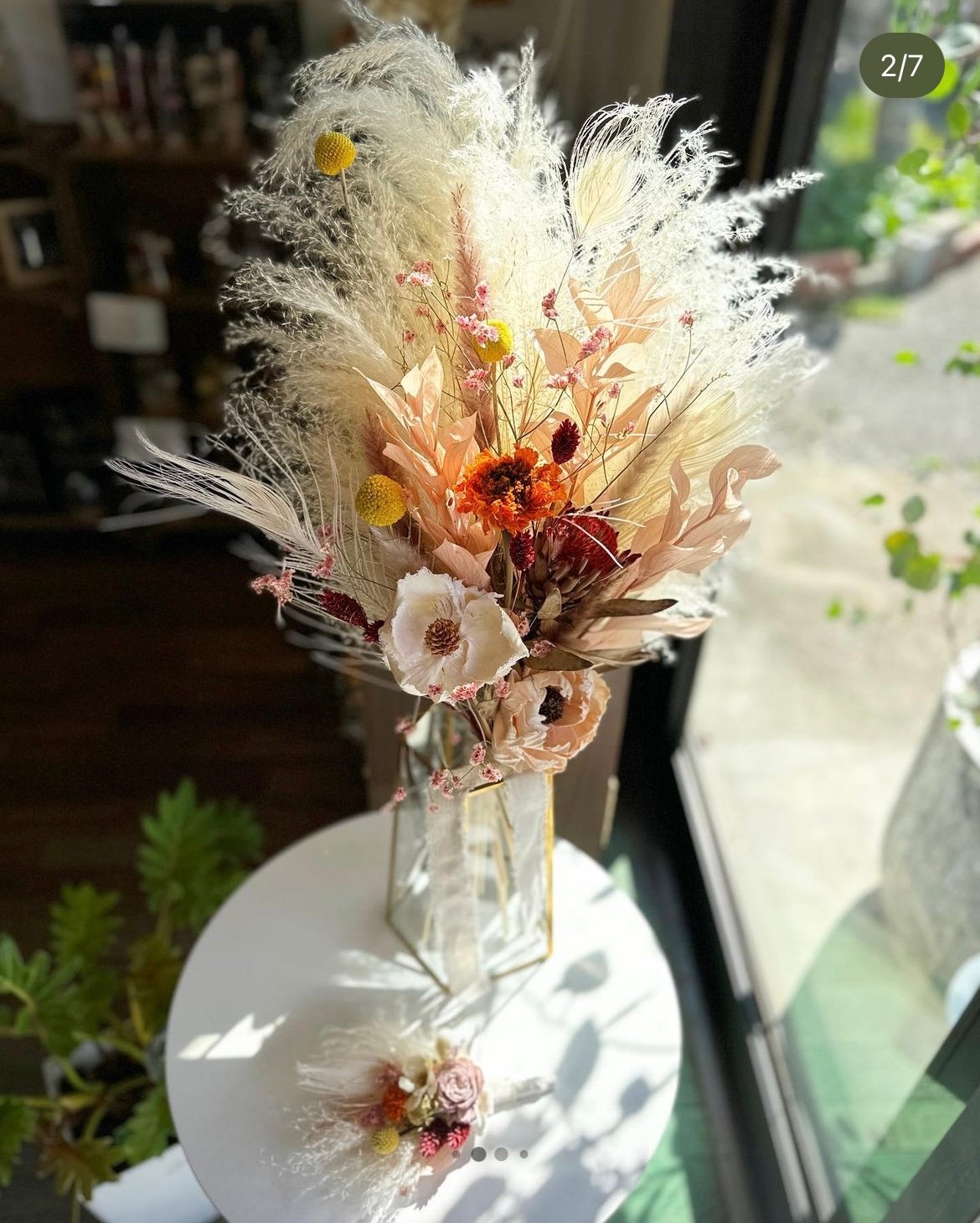 ウェディングブーケ・ブートニアのセット】 | flowershop KAIKA