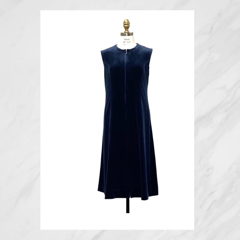 売り切り！＞ポンヌフベロアワンピース 謝恩会や結婚式などパーティー  