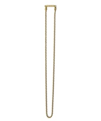 small ballchain necklace　K24gp_D111