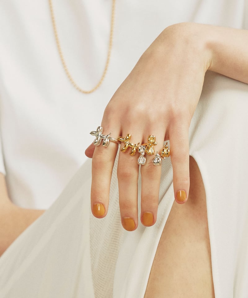 指輪・リング MAISON D'PULSE Ring dog silver925 ring – MAISON D'PULSE