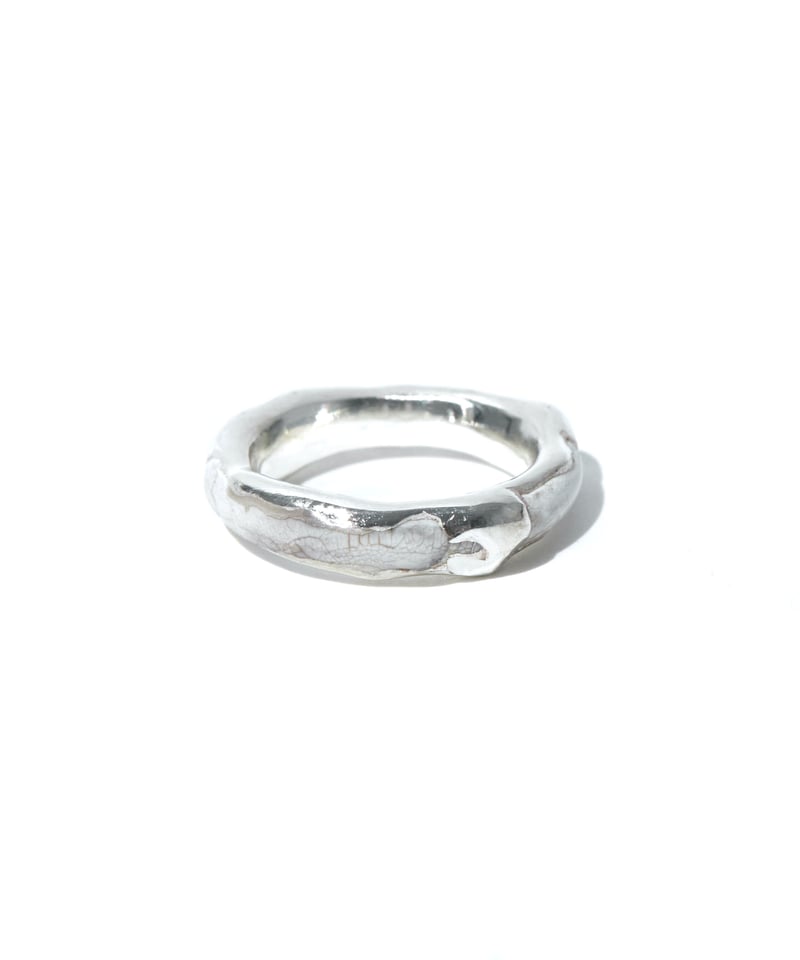 Moon ring_silver_white_R002-2 | MAISON D