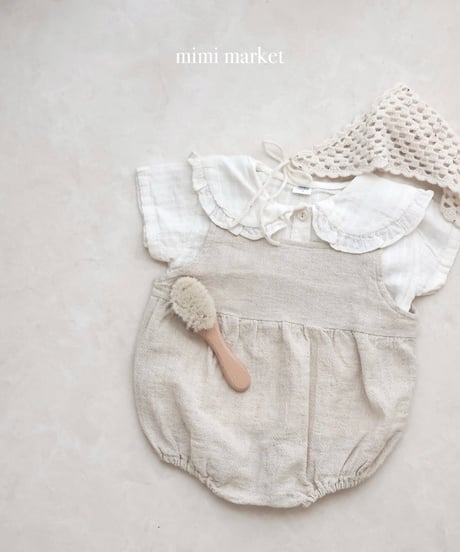 【即納】 moel collar blouse