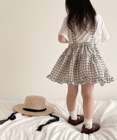 【即納】 fair frill cancan skirt