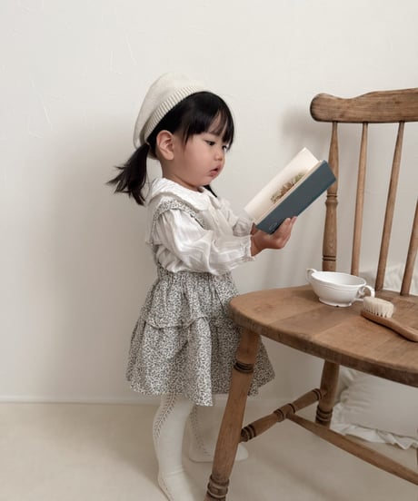 【即納】 dobby frill can skirt
