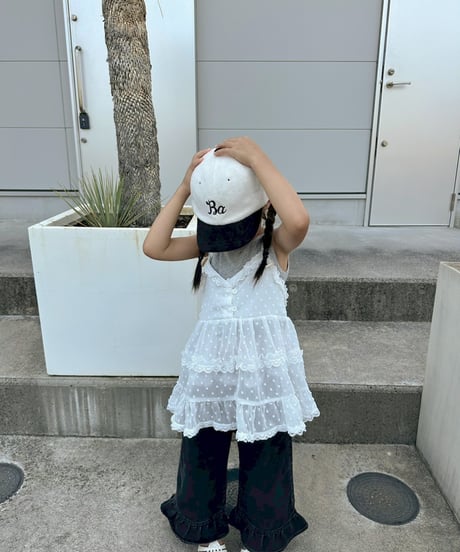 【即納】 tulle camisole tunic