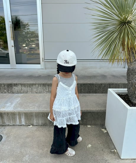 【即納】 tulle camisole tunic
