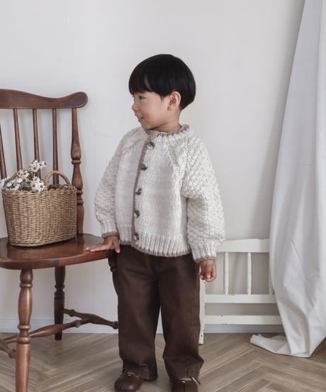 【即納】 roast chocolate denim pants