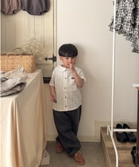 【即納】 curve denim pants