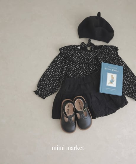 【即納】 dia fril collar tee