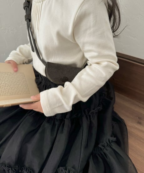 再入荷【即納】tulle skirt  / black