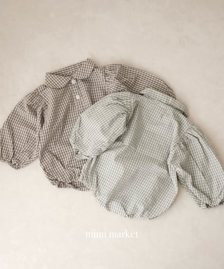 【即納】 check collar suit