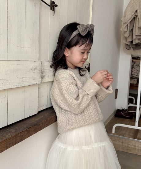 【即納】vanilla tulle skirt