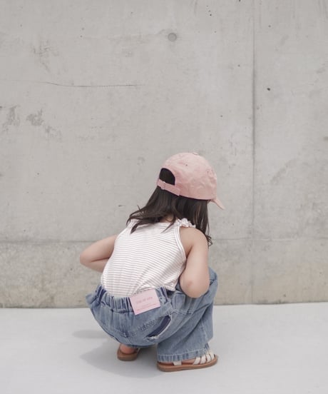 再入荷【即納】peach tag denim
