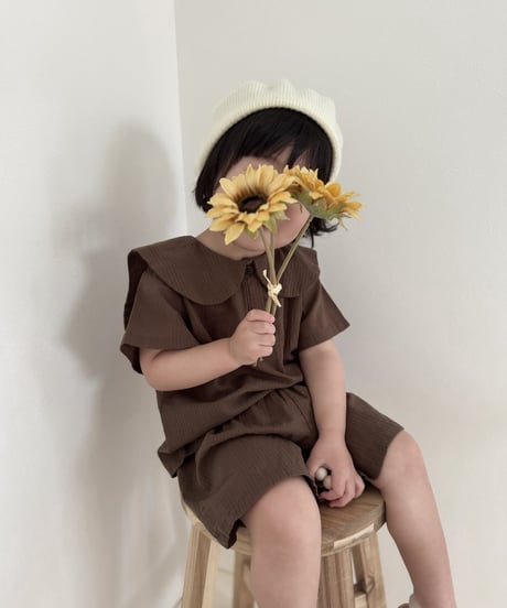 【即納】linen short pants
