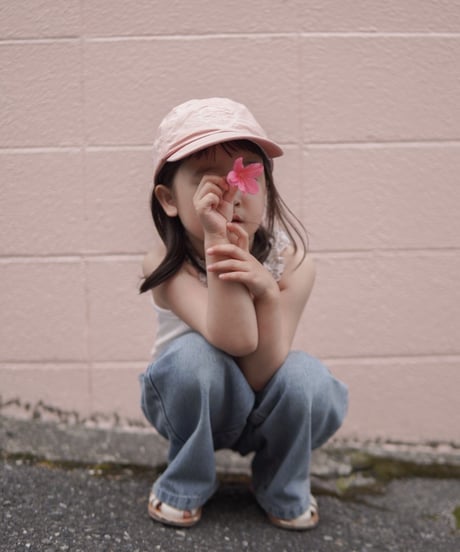 再入荷【即納】peach tag denim