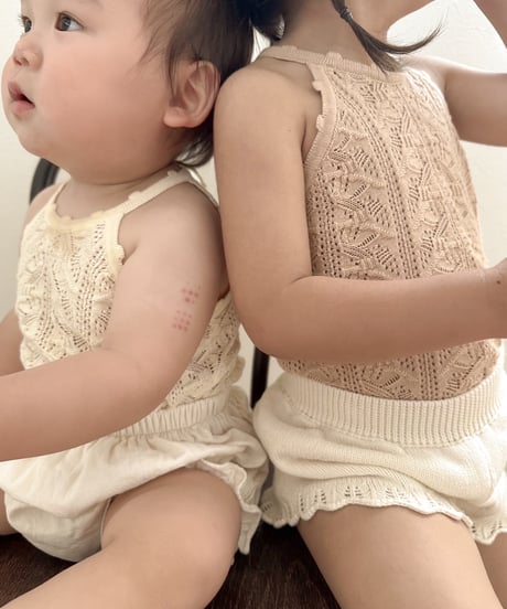 再入荷【 即納】crochet camisole tops