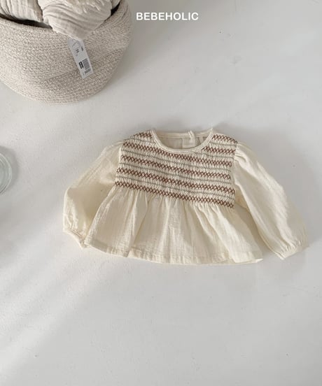 【即納】 marong smoke blouse