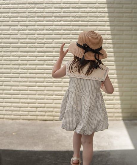 【即納】  balloon sailor onepiece