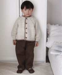 【即納】 roast chocolate denim pants