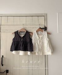 再入荷 【即納】 crinkle dot vest