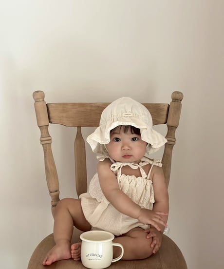 【即納】  ice milk rompers