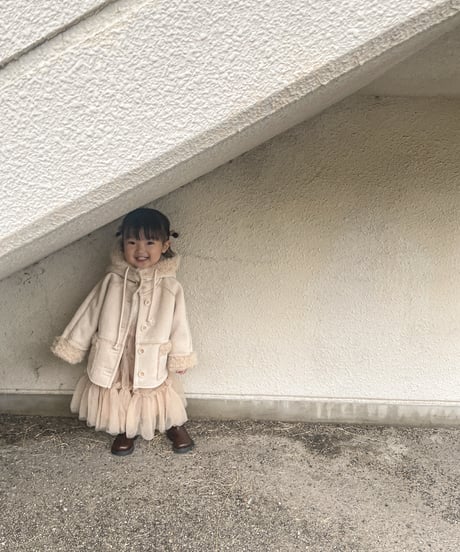 再入荷【即納】tulle skirt / beige