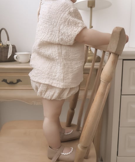 【即納】  wrinkle blouse