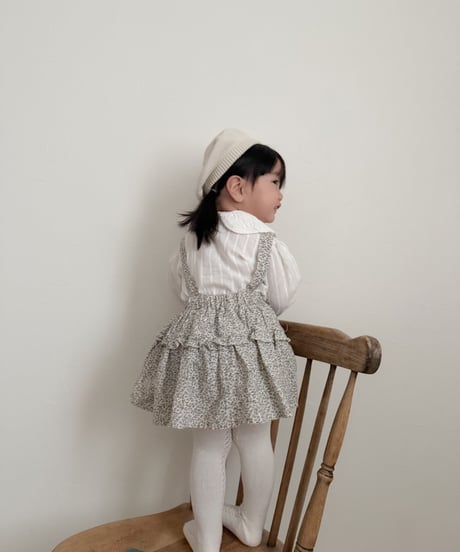 【即納】 dobby frill can skirt