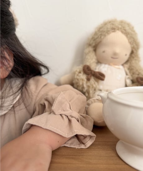 【即納】milky frill onepiece