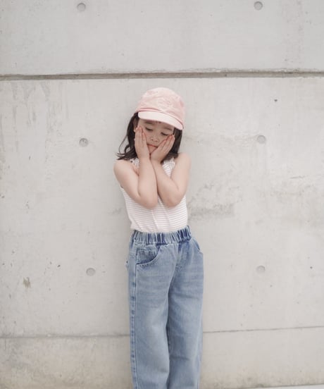 再入荷【即納】peach tag denim