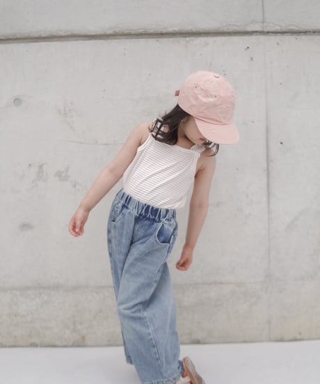 再入荷【即納】peach tag denim