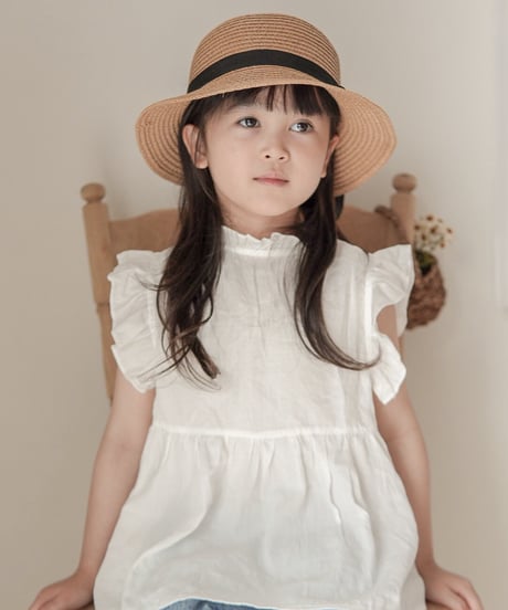【即納】 lace pintuck blouse