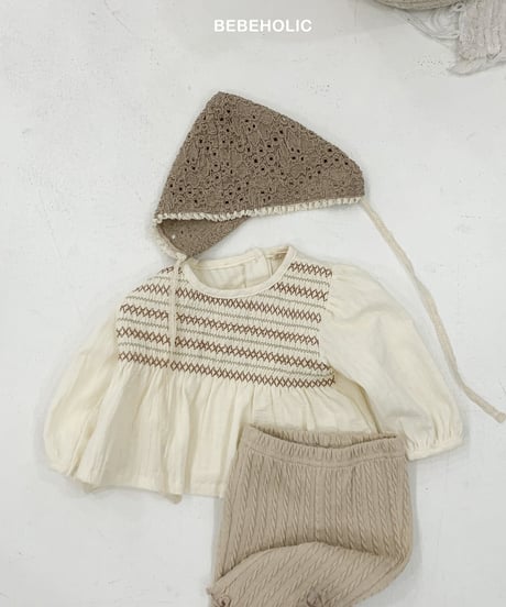 【即納】 marong smoke blouse