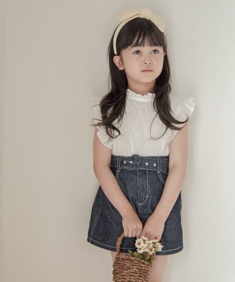 【即納】 lace pintuck blouse