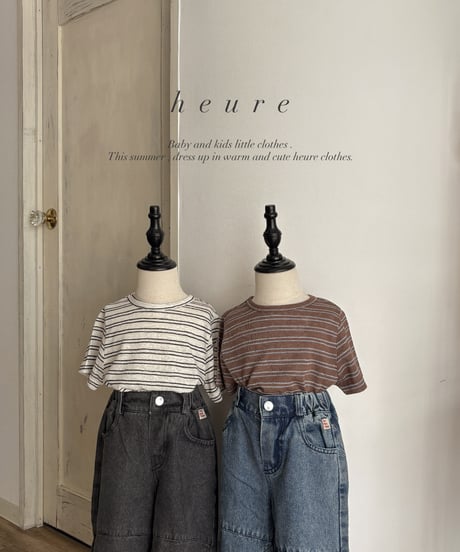 【即納】daily border tee