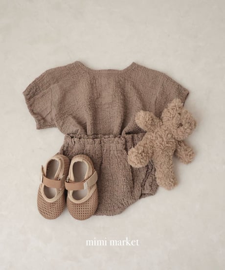 【即納】  wrinkle blouse