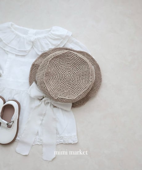 【即納】 duel collar blouse