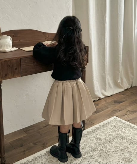 【 即納】long boots / black