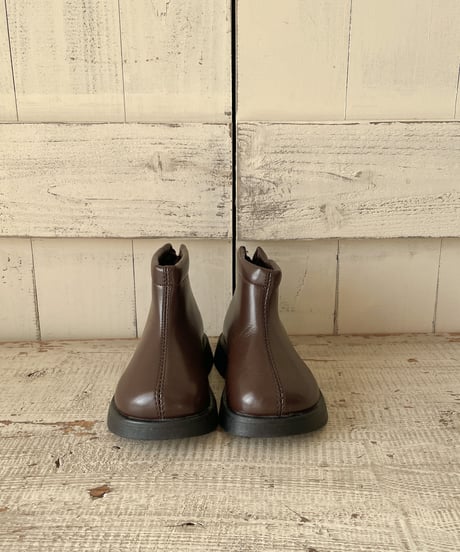 【 即納】short boots ( black / brown )